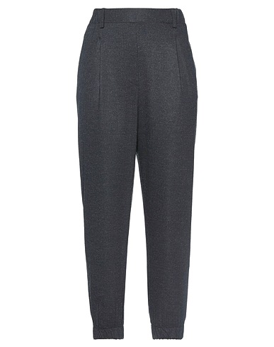 SOALLURE パンツ チャコール レーヨン 82% / ポリエステル 15% / ポリウレタン 3%