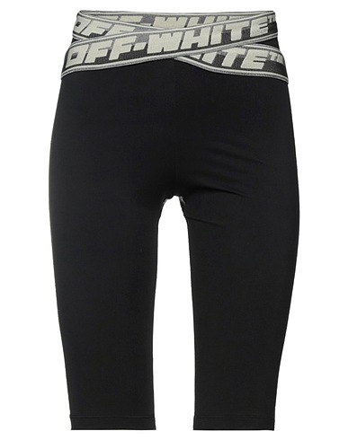 OFF-WHITE™ Athletic leggings Black 59% Polyamide, 41% Elastane