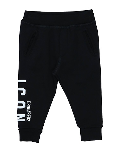 DSQUARED2 Casual trouser ICON Black 100% Cotton, Elastane