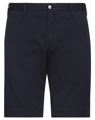 FEDELI Shorts & Bermuda Midnight blue 97% Cotton, 3% Elastane