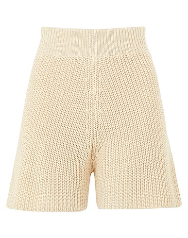 8 by YOOX Shorts & Bermudas Beige 100% Baumwolle