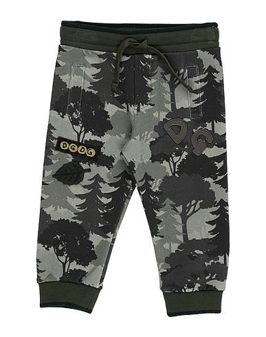 DOLCE&GABBANA Casual trouser Military green 100% Cotton, Polyester, Acrylic, Viscose, Polyamide