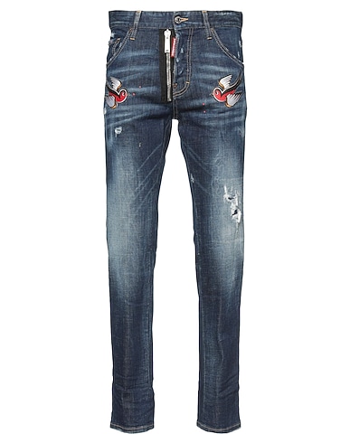 DSQUARED2 Denim pants Blue 98% Cotton, 2% Elastane