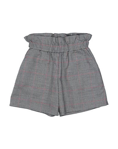 VICOLO Shorts & Bermuda Nero 79% Poliestere, 18% Viscosa, 3% Elastan