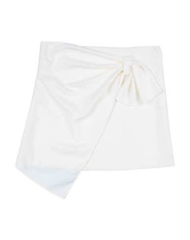 VICOLO Skirt Ivory 63% Polyester, 32% Viscose, 5% Lycra®