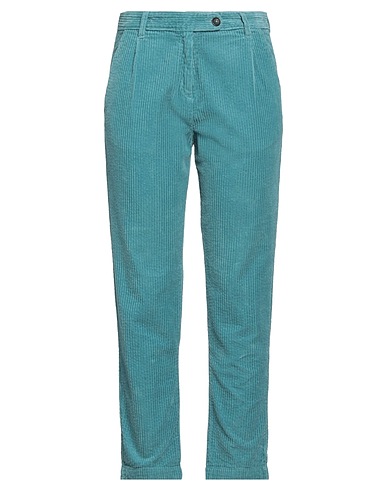 MASSIMO ALBA Casual trouser Slate blue 100% Cotton