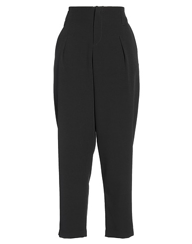ACTUALEE Casual trouser Black 90% Polyester, 10% Elastane