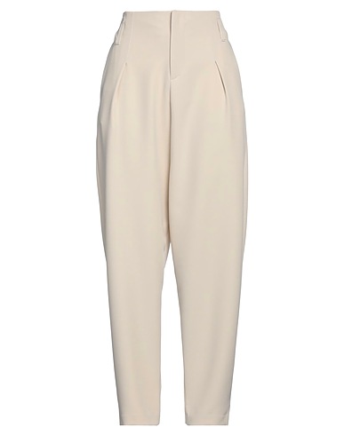 ACTUALEE Pantalone Beige 90% Poliestere, 10% Elastan