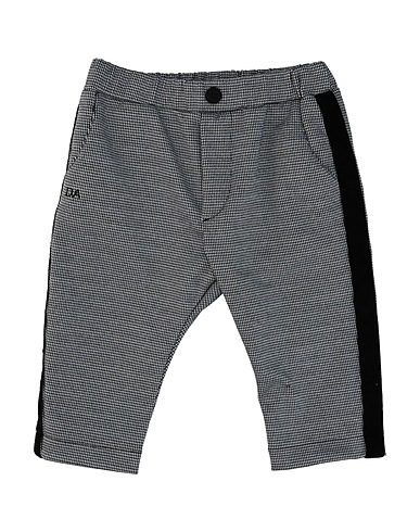 DANIELE ALESSANDRINI Casual trouser Black 60% Polyester, 18% Acrylic, 15% Viscose, 7% Other Fibres