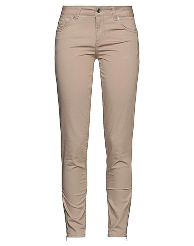 LIU •JO パンツ キャメル コットン 67% / ポリエステル 29% / ポリウレタン 4%