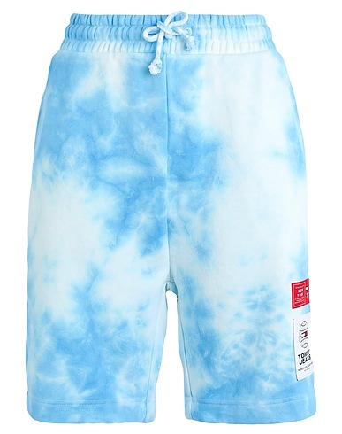 TOMMY JEANS Shorts & Bermudas Azurblau 56% Baumwolle, 44% Polyester
