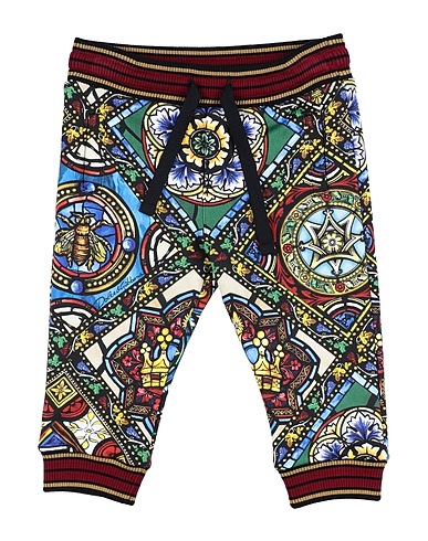 DOLCE&GABBANA Casual pants Burgundy 100% Cotton