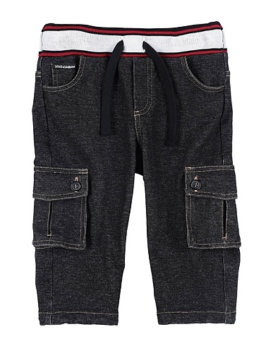DOLCE&GABBANA Pantaloni jeans Nero 95% Cotone, 5% Elastan