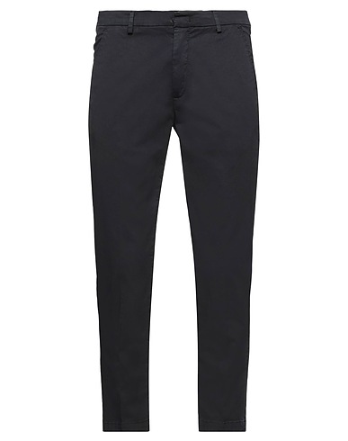 BRO SHIP Casual trouser Midnight blue 98% Cotton, 2% Elastane