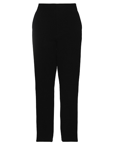 AMI ALEXANDRE MATTIUSSI Pantalone Nero 90% Lana, 10% Cachemire