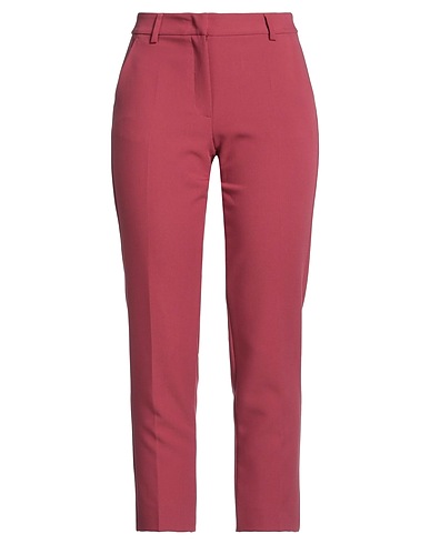 WEEKEND MAX MARA Casual trouser Garnet 72% Polyester, 21% Viscose, 7% Elastane