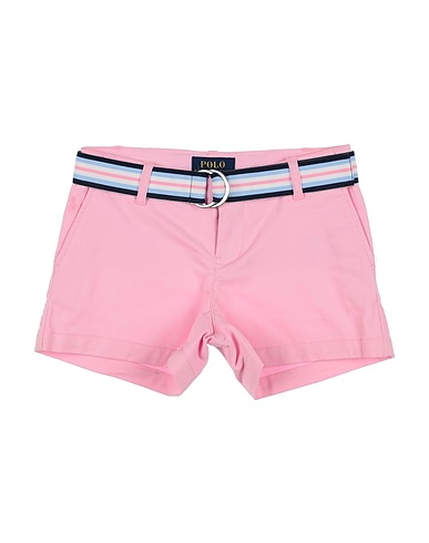 POLO RALPH LAUREN Шорты и бермуды Belted Stretch Chino Short
 Розовый 98% Хлопок, 2% Эластан