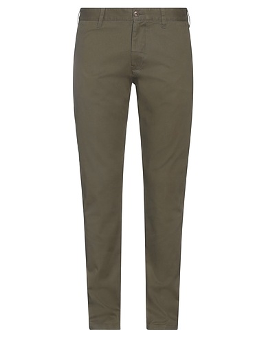HARMONT & BLAINE Casual pants Military green 98% Cotton, 2% Elastane