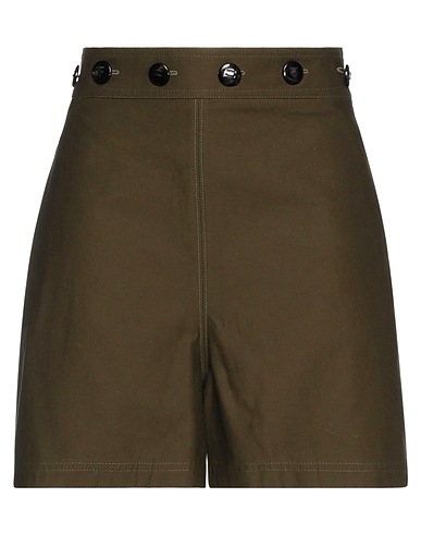 LOEWE Shorts & Bermuda Verde scuro 100% Cotone