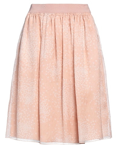 EMPORIO ARMANI Midi skirt Blush 94% Silk, 6% Polyamide