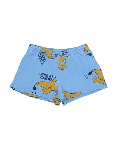 BOBO CHOSES Shorts & Bermuda Sky blue 100% Organic cotton