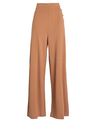 ACTITUDE by TWINSET Casual trouser Camel 68% Viscose, 28% Polyamide, 4% Elastane