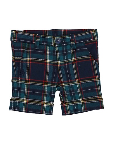 LE BEBÉ Shorts & Bermuda Dark green 48% Polyester, 23% Acetate, 14% Viscose, 12% Wool, 3% Elastane