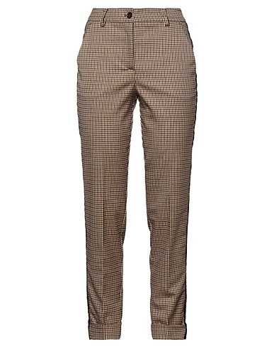 P.A.R.O.S.H. Casual trouser Beige 55% Polyester, 26% Wool, 17% Viscose, 2% Elastane