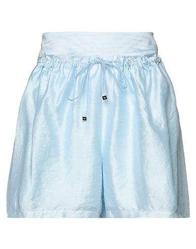 EMPORIO ARMANI Shorts & Bermuda Sky blue 80% Lyocell, 20% Polyamide