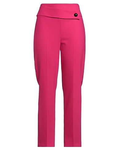 HANITA Casual trouser Magenta 53% Polyester, 44% Wool, 3% Elastane