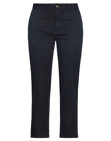 MERCI ITALIA Casual trouser Midnight blue 97% Cotton, 3% Elastane