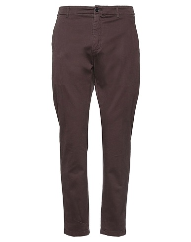 DEPARTMENT 5 Casual pants Dark brown 54% Cotton, 43% Modal, 3% Elastane