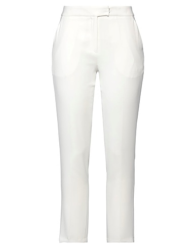 FABIANA FERRI Pantalone Bianco 96% Poliestere, 4% Elastan