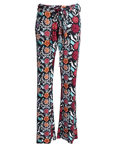 LA DOUBLE J Pantalone Nero 96% Viscosa, 4% Elastan