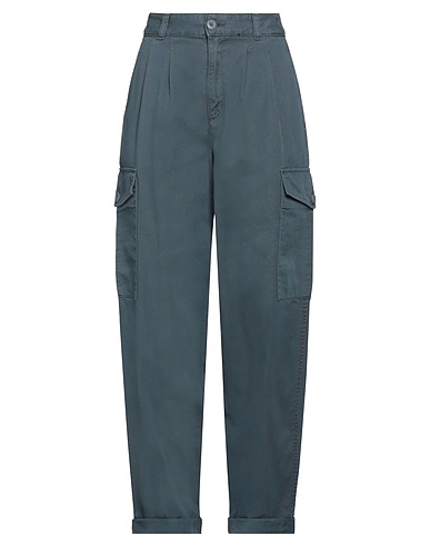 CARHARTT Casual trouser Slate blue 100% Organic cotton