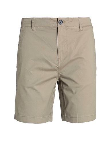 SELECTED HOMME Shorts & Bermuda Khaki 50% Organic cotton, 48% Cotton, 2% Elastane