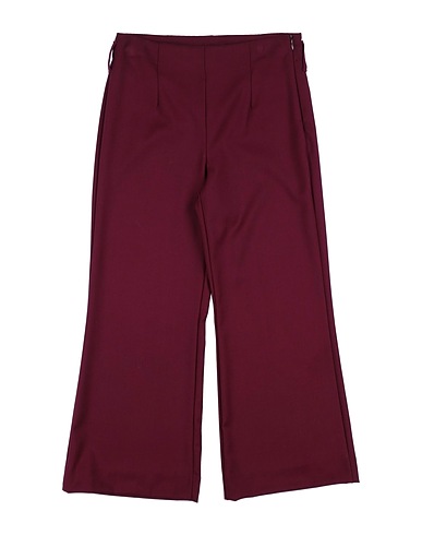 DIXIE Casual trouser Plum 63% Polyester, 34% Viscose, 3% Elastane