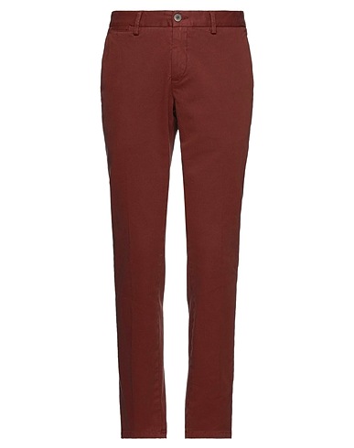 TWENTY-ONE by ANTONIO CARNEVALE Pantalone Ruggine 97% Cotone, 3% Elastan