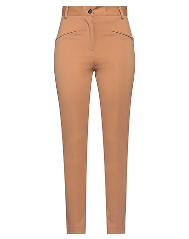 ACTITUDE by TWINSET Casual trouser Camel 68% Viscose, 28% Polyamide, 4% Elastane