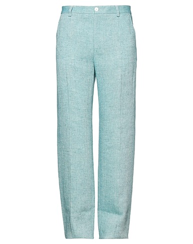 DOLCE&GABBANA Casual trouser Sky blue 100% Linen