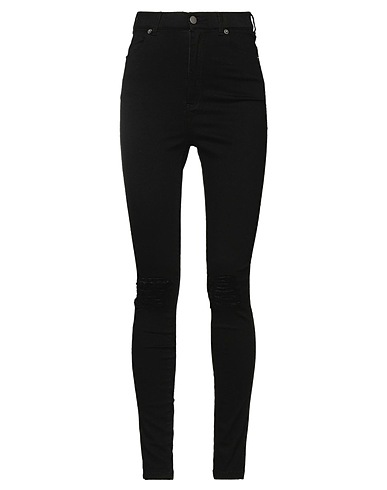 DR. DENIM Denim trousers Black 98% Cotton, 2% Elastane