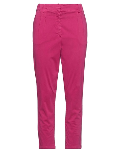 SOALLURE Casual trouser Mauve 97% Cotton, 3% Elastane
