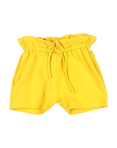 YPORQUÉ Shorts & Bermudas Gelb 70% Baumwolle, 25% Modal, 5% Elastan