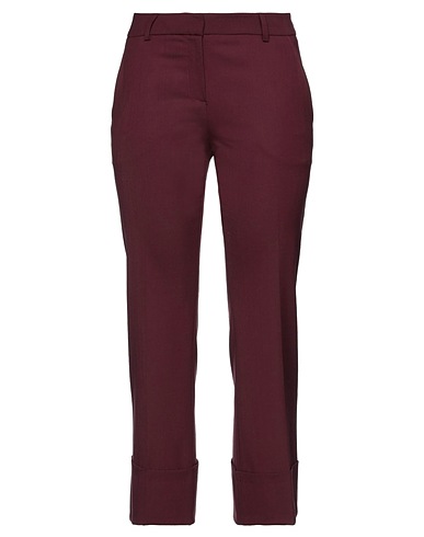 ROOM 52 Pantalone Bordeaux 53% Poliestere, 43% Lana, 4% Elastan