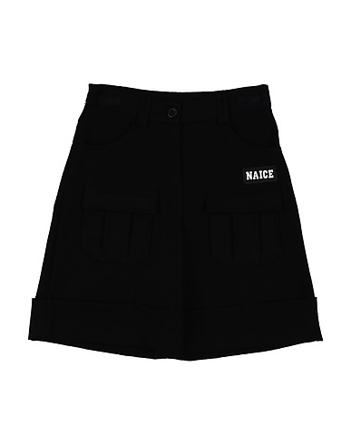 NAÏCE Shorts & Bermuda Black 95% Polyester, 5% Elastane