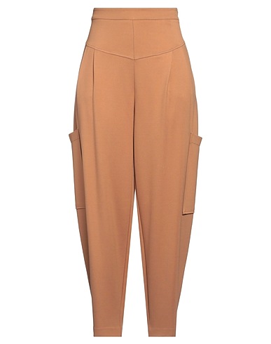 ACTITUDE by TWINSET Casual trouser Camel 68% Viscose, 28% Polyamide, 4% Elastane