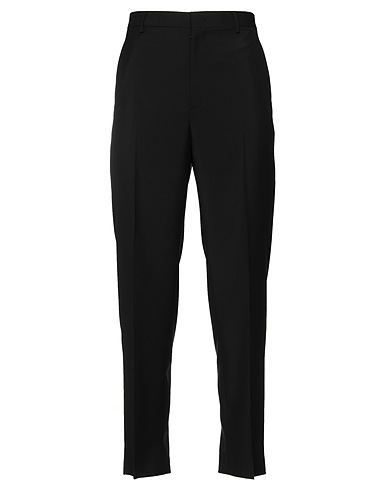 VALENTINO GARAVANI Casual trouser Black 84% Wool, 16% Mohair wool