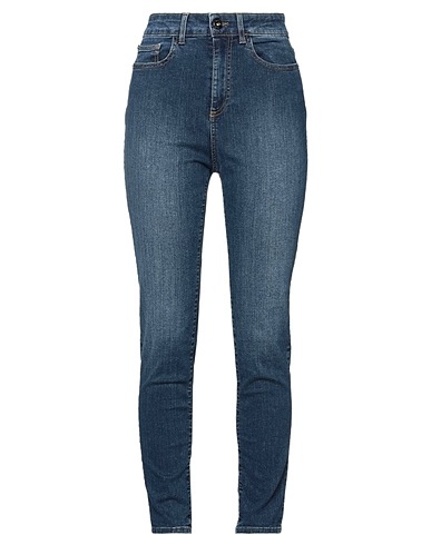 ACTITUDE by TWINSET Denim pants Blue 90% Cotton, 8% Elastomultiester, 2% Elastane