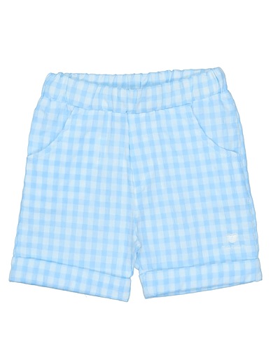 NANÁN Shorts & Bermuda Sky blue 100% Cotton