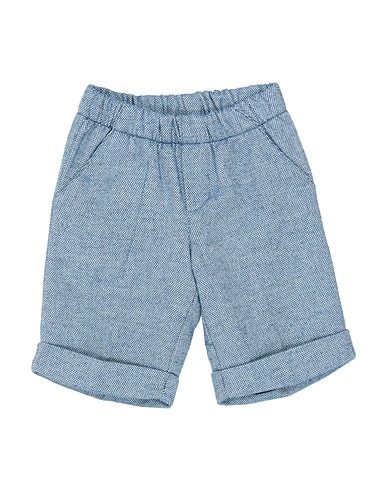 J.O. Milano Shorts & Bermuda Midnight blue 73% Cotton, 27% Polyester